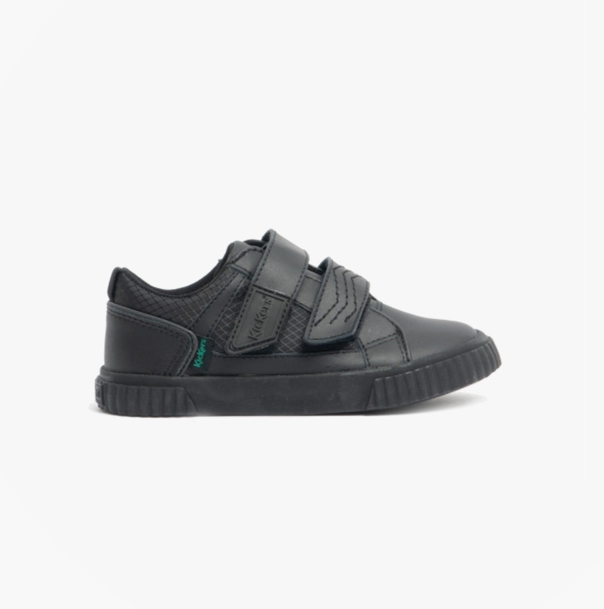 Kickers 116244 TOVNI TWIN FLEX Boys School Shoes Black