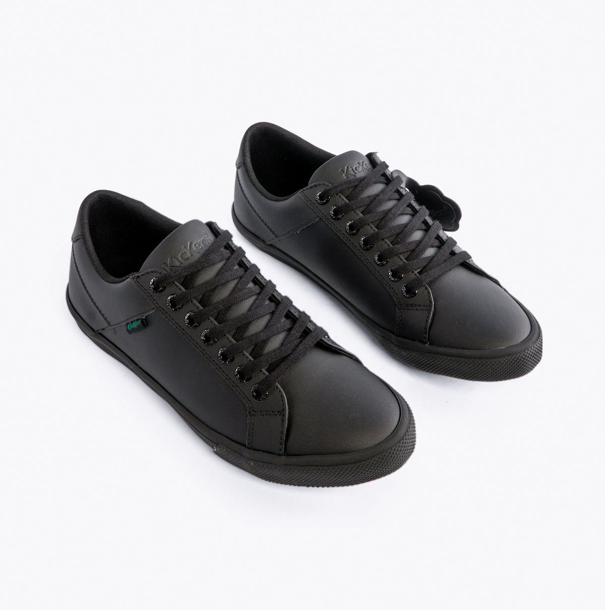Kickers 116409 KODY LO Unisex School Shoes Black
