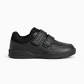 Kickers MERVAN Boys INFANT School Shoes Black