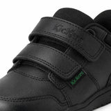 Kickers MERVAN Boys School Shoes Black