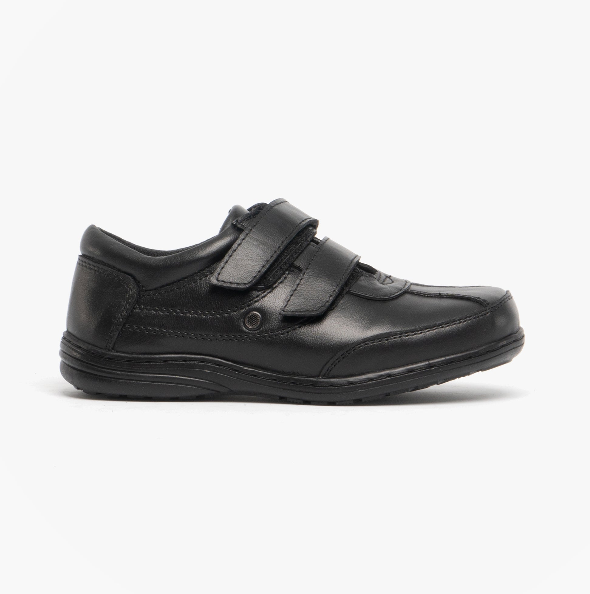 Mirak BILLY Boys Leather School Shoes Black