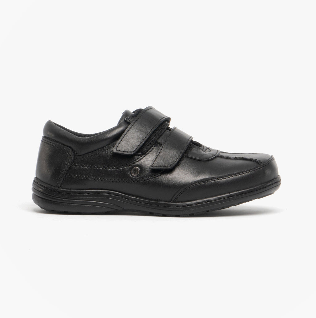 Mirak BILLY Boys Leather School Shoes Black