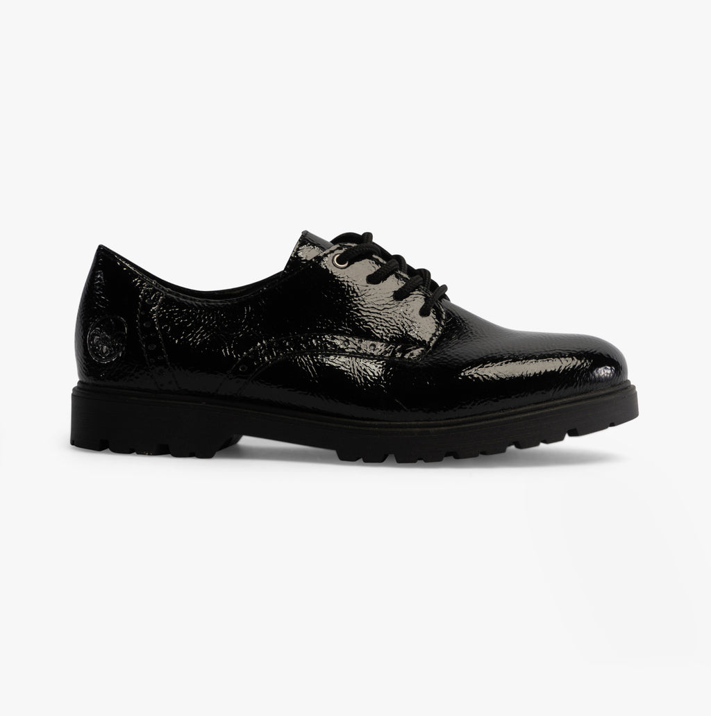 Rieker 45502-00 Womens Shoes Black