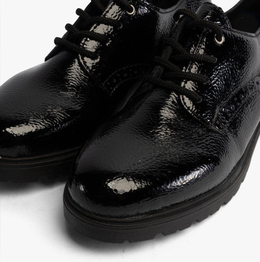Rieker 45502-00 Womens Shoes Black