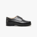 Roamers PETER Mens Lace-up Light XXX Extra Wide Shoes Black