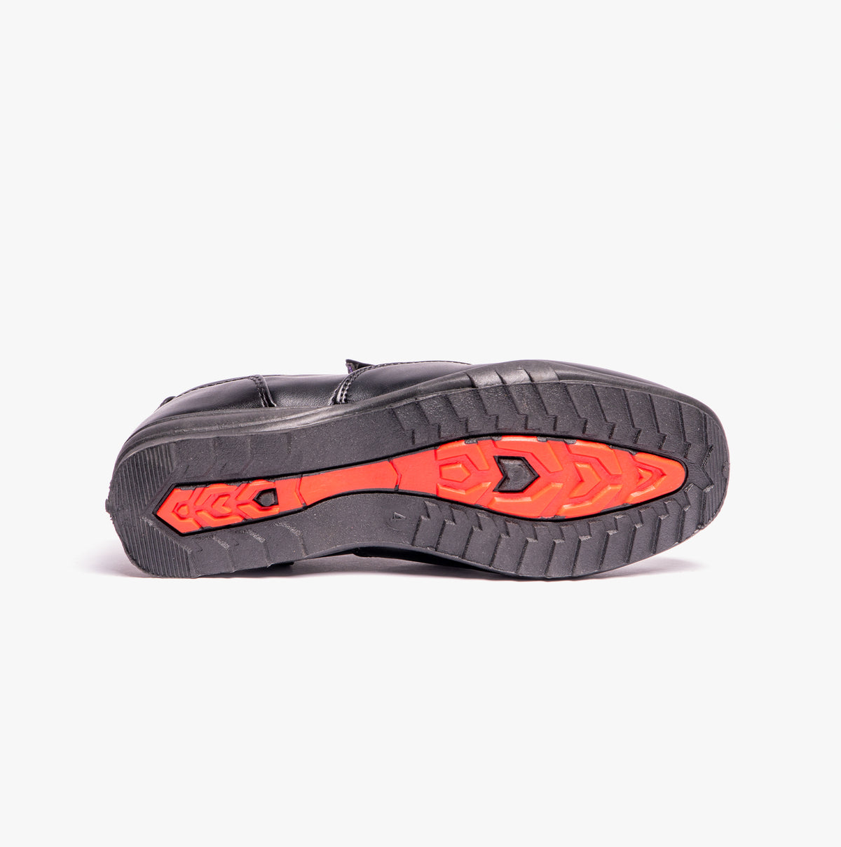 US Brass B612A Boys Slip On School Shoes Black