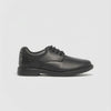 Hush Puppies TIM Boys Leather School Shoes Black