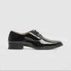 Goor ROONEY JNR Boys Patent Dress Shoes Black